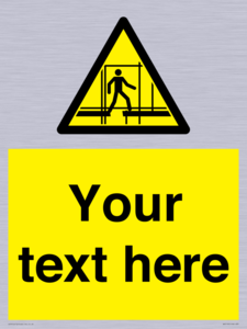 Custom Scaffold Incomplete Sign